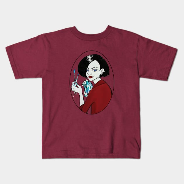 Jane Lane from Daria Kids T-Shirt by Steamheart